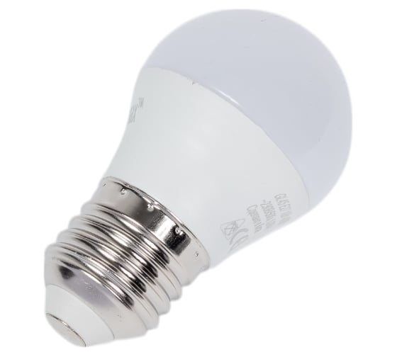 Светодиодная лампа Supermax LED 10Вт Шар 220В E27 4000K, Sup_LED10WGL45E2740