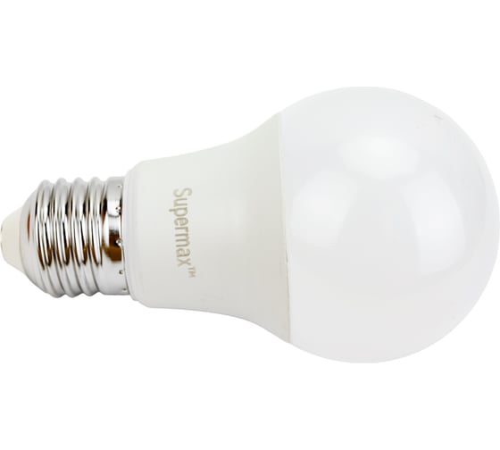 Светодиодная лампа Supermax LED 15Вт A60 220В E27 6400K, Sup_LED15wA60E2764