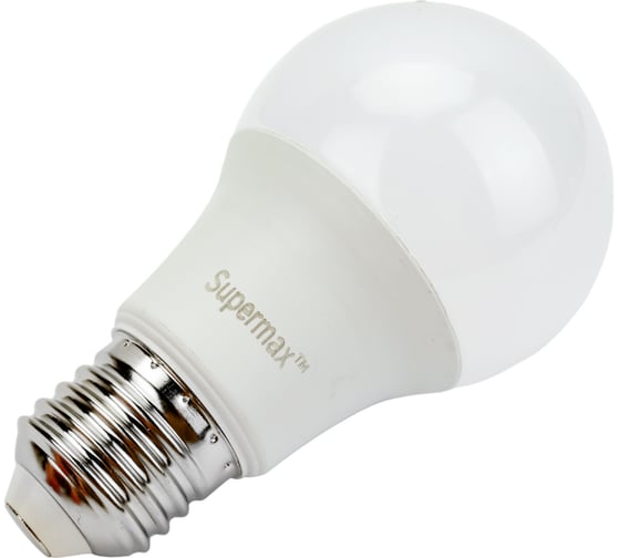 Светодиодная лампа Supermax LED 15Вт A60 220В E27 6400K, Sup_LED15wA60E2764