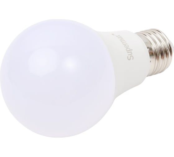 Светодиодная лампа Supermax LED 10Вт A60 220В E27 4000K, Sup_LED10wA60E2740 1