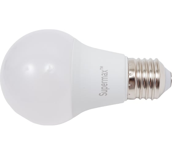 Светодиодная лампа Supermax LED 10Вт A60 220В E27 3000K, Sup_LED10wA60E2730