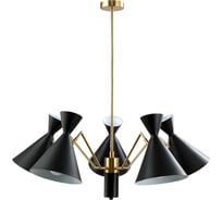 Подвесная люстра Crystal lux Joven SP5 Gold/Black