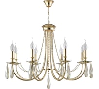 Подвесная люстра Crystal lux Victoria SP8 Gold/Amber