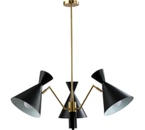 Подвесная люстра Crystal lux Joven SP3 Gold/Black