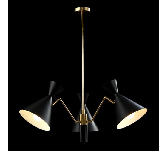 Подвесная люстра Crystal lux Joven SP3 Gold/Black