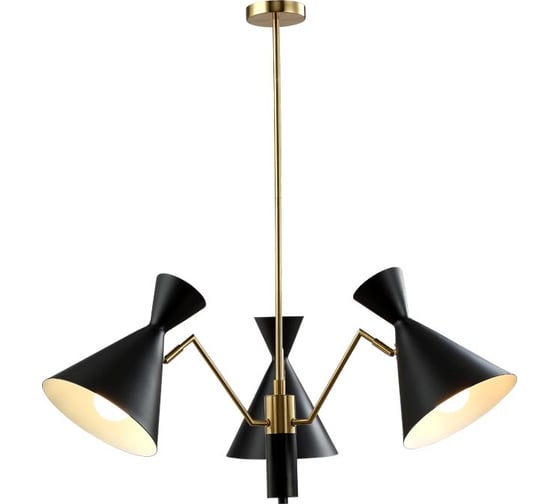 Подвесная люстра Crystal lux Joven SP3 Gold/Black