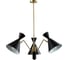 Подвесная люстра Crystal lux Joven SP3 Gold/Black 1