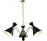 Подвесная люстра Crystal lux Joven SP3 Gold/Black 3