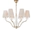 Подвесная люстра Crystal lux ARMANDO SP6 GOLD 1