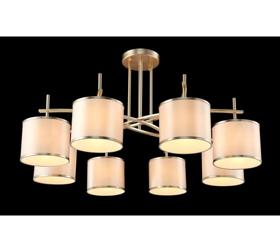 Потолочная люстра Crystal lux Sergio PL8 Gold