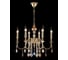 Подвесная люстра Crystal lux Mercedes SP6 Gold/Color 2