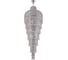 Каскадная люстра Crystal lux Lirica SP40 D700 Chrome/Gold-Transparent 1