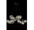 Подвесная люстра Crystal lux Agata SP15 V2 Black/Transparente 4