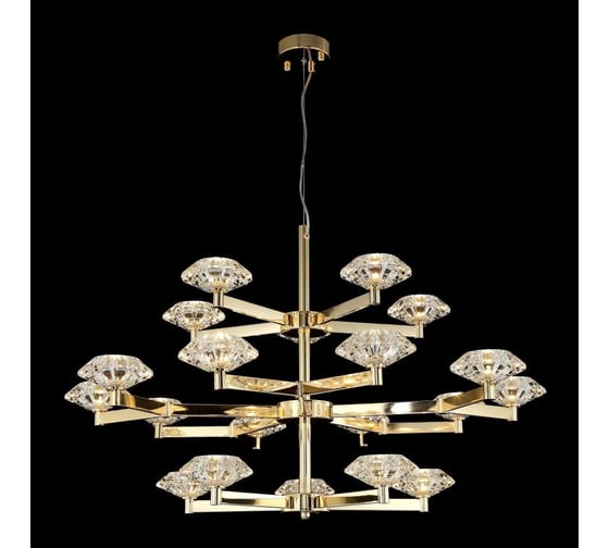 Подвесная люстра Crystal lux Rebeca SP5+10+5 Gold