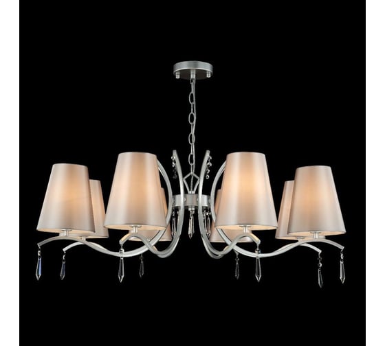Подвесная люстра Crystal lux renata Renata SP8 Silver