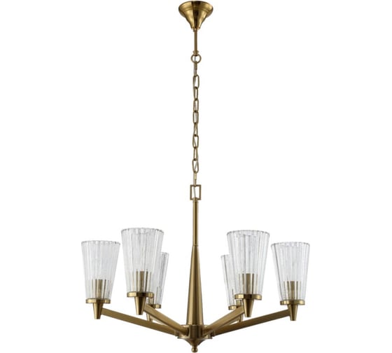 Подвесная люстра Crystal lux Laura SP-PL6 Bronze 1