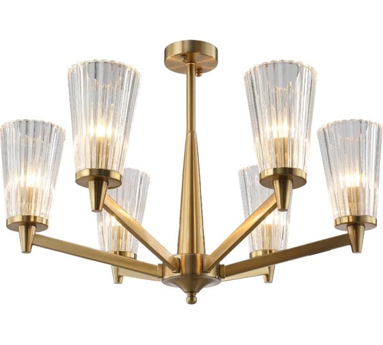 Подвесная люстра Crystal lux Laura SP-PL6 Bronze