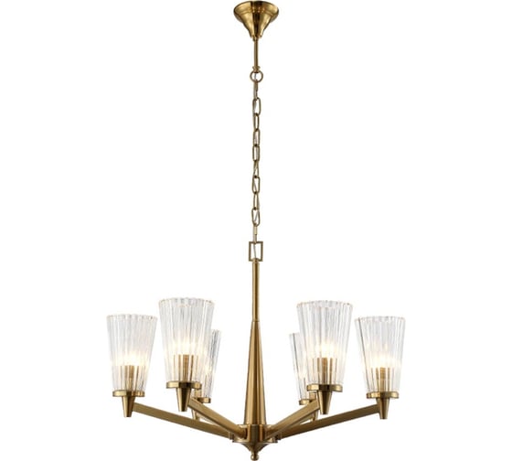 Подвесная люстра Crystal lux Laura SP-PL6 Bronze
