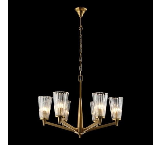 Подвесная люстра Crystal lux Laura SP-PL6 Bronze