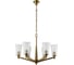 Подвесная люстра Crystal lux Laura SP-PL6 Bronze 1