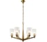 Подвесная люстра Crystal lux Laura SP-PL6 Bronze 3