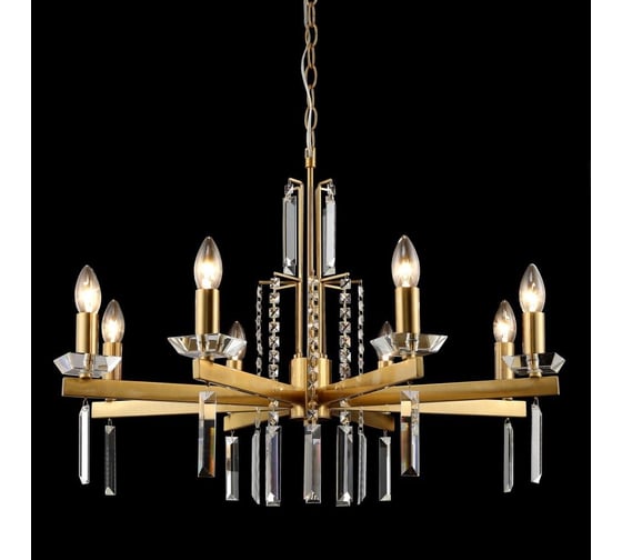 Подвесная люстра Crystal lux Marron SP8 Brass