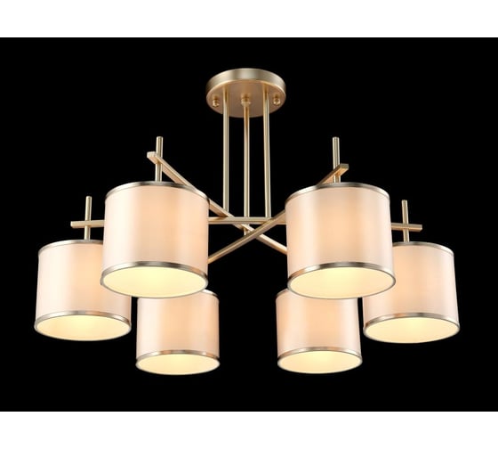 Потолочная люстра Crystal lux Sergio PL6 Gold