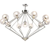 Подвесная люстра Crystal lux Fabricio SP11 Chrome/Transparente