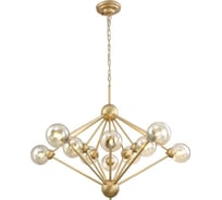 Подвесная люстра Crystal lux Francisca SP10 Gold/Cognac