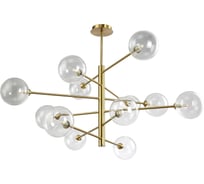 Подвесная люстра Crystal lux Marzo SP12 Bronze/Transparente