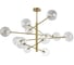 Подвесная люстра Crystal lux Marzo SP12 Bronze/Transparente 1