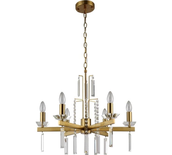 Подвесная люстра Crystal lux Marron SP6 Brass
