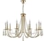 Подвесная люстра Crystal lux Victoria SP10 Gold/Amber 1
