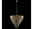 Подвесная люстра Crystal lux ABIGAIL SP-PL15 D620 GOLD/AMBER 2