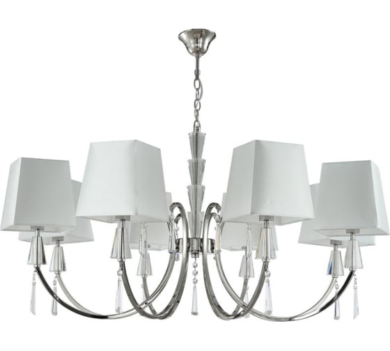 Подвесная люстра Crystal lux Marsela SP-PL8 Nickel