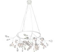 Подвесная светодиодная люстра Crystal lux Evita SP45 D White/Transparent