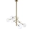 Подвесная люстра Crystal lux MARCOS SP6 BRONZE 1