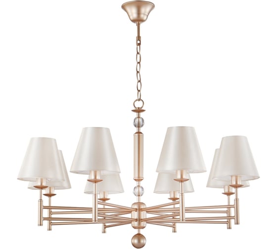 Подвесная люстра Crystal lux FLAVIO SP8 GOLD
