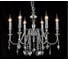 Подвесная люстра Crystal lux MERCEDES SP6 CHROME/SMOKE 2