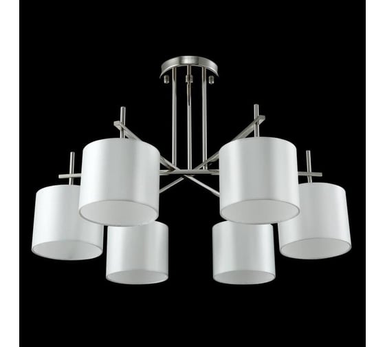 Потолочная люстра Crystal lux Sergio PL6 Nickel