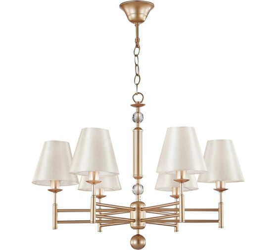 Подвесная люстра Crystal lux FLAVIO SP6 GOLD