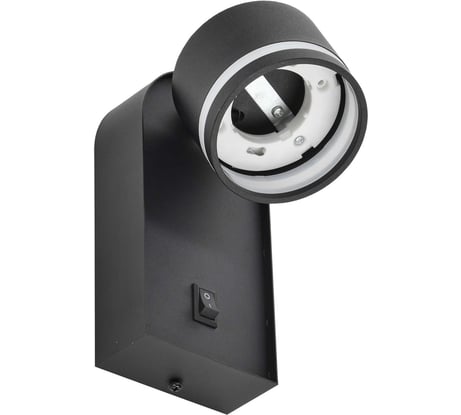 Накладной настенный светильник IEK Lighting 4035 под лампу gx53, черный LT-UBB0-4035-GX53-1-K02