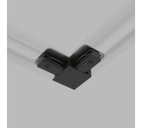 Электрический соединитель Elektrostandard TRC-1-1-L-BK угловой для однофазного шинопровода черный a039597