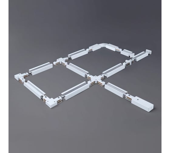 Электрический соединитель Elektrostandard TRC-1-1-L-WH угловой белый a039596