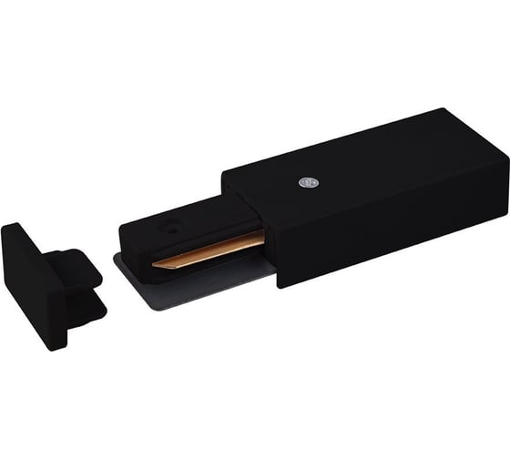 Электрический соединитель и торцевая заглушка Elektrostandard TRP-1-1-BK черный a039506