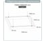 Квадратный подвесной светильник ООО Лидер 1060x1060x50 3000K 144W М0000037539 6