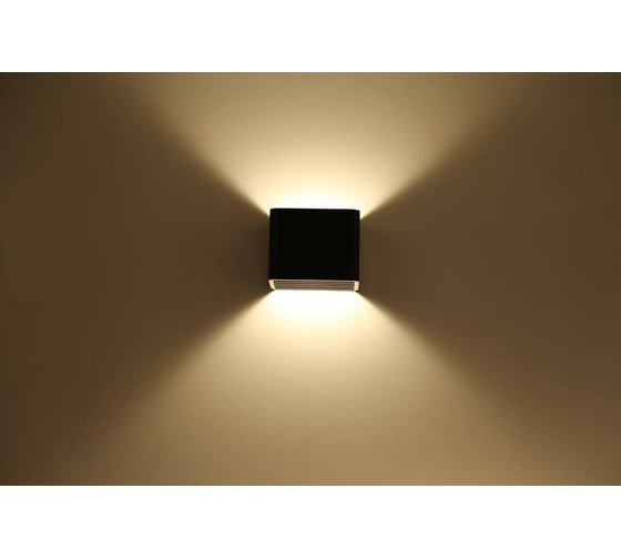 Светодиодный настенный светильник DesignLed 5 вт, черный матовый, ip33, 4000 к GW-9201A-5-BL-NW