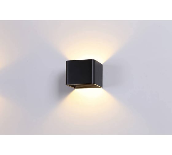 Светодиодный настенный светильник DesignLed 5 вт, черный матовый, ip33, 4000 к GW-9201A-5-BL-NW