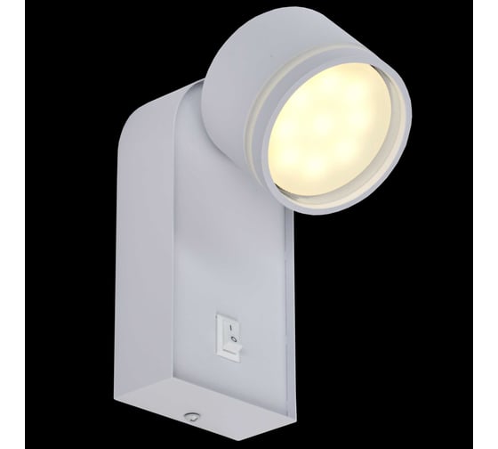 Накладной настенный светильник IEK Lighting 4035 под лампу gx53 белый LT-UBB0-4035-GX53-1-K01