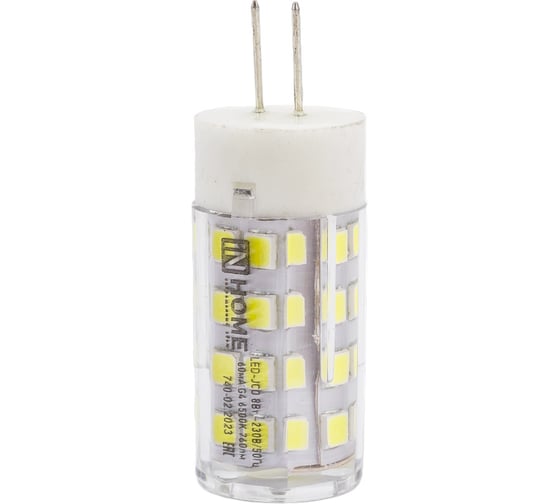 Светодиодная лампа IN HOME LED-JCD 8Вт 230В G4 6500К 760Лм 4690612036229